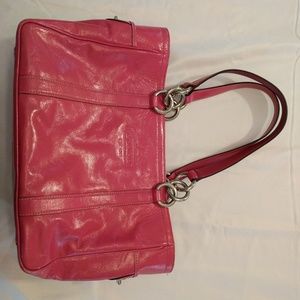 Pink Coach purse
